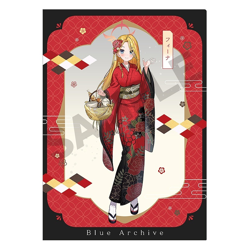 シングルクリアファイル(フィーナ)