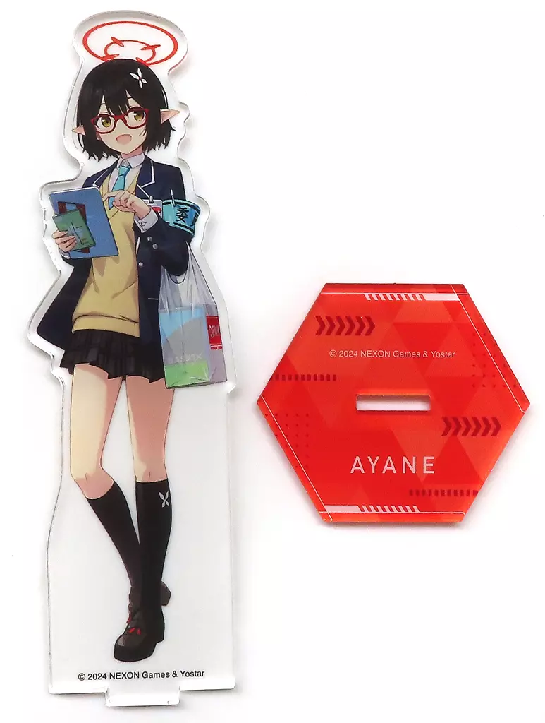 奥空アヤネ アクリルスタンド Yostar OFFICIAL SHOP JR秋葉原駅店限定
